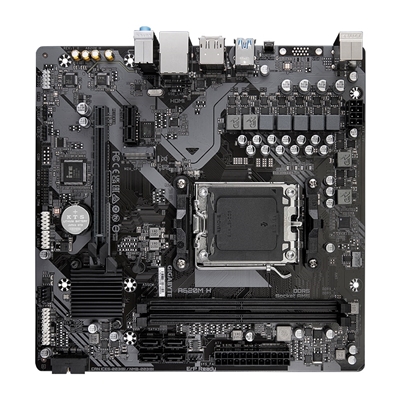 Gigabyte A620M H Ultra Durable AMD AM5 Socket Motherboard, Micro-ATX, 2x DDR5 Slots, 1x M.2 Socket, GbE LAN, 1x DisplayPort / 1x HDMI Port image 4