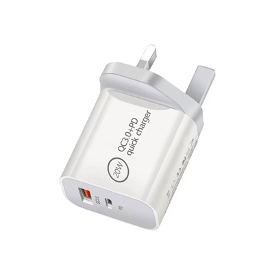 Prevo QC70 20W USB Type-C & USB Type-A Fast Charge Mains Charger with QC 3.0 for Laptops, Ultrabooks, Chromebooks, iPads, MacBooks, Smartphones, Tablets, Mobile Devices, Action Cameras, DSLRs image 4