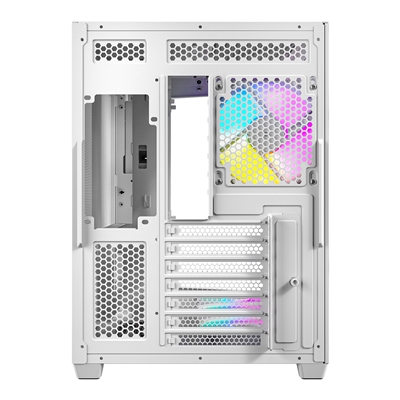 ANTEC Constellation C5 White ARGB Case, 270' Full-View Tempered Glass, Dual Chamber, Support Back-Connect Motherboards, 7 x ARGB PWM Fans With Built-In Fan Controller, ATX, Micro-ATX, ITX image 5