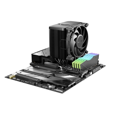 be quiet! Dark Rock 5 CPU Cooler, INTEL/AMD Socket, Silent Wings 4 120mm PWM fan, 2100RPM, 6 Advanced High-Performance Heat Pipes image 4