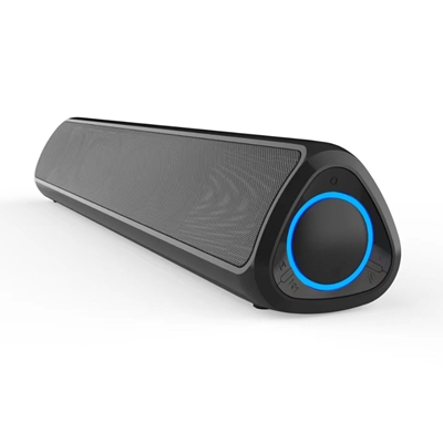 Prevo MS03 Wireless Bluetooth Speaker with Bluetooth, USB & SD, Space-Saving Wireless Speaker for TV, Home Entertainment System, PC, Mobile Device & Gaming Consoles image 3