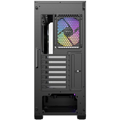 ANTEC Constellation C3 Black ARGB Case, 270' Full-View Tempered Glass, Dual Chamber, Tool-Free Design, 4 x ARGB PWM Fns With Built-In Fan Controller, ATX, Micro-ATX, ITX image 2