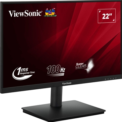Viewsonic VA220-H 22-Inch Full HD Monitor, 1080p, 1920 x 1080 resolution, 100Hz, HDMI, VGA, 1ms, LED, VA Panel, VESA image 2