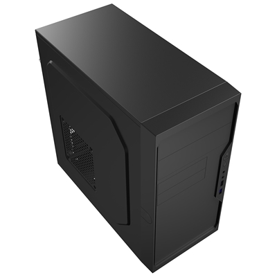 CiT Work Micro-ATX PC Case with USB 3.0, HD Audio, and Efficient Cooling. Compact Steel Design for Home and Office Builds image 4