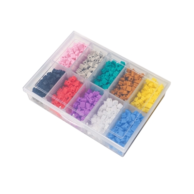 DeepCool PIXEL 10 Customisable Silicone Bits- Create Vibrant 8-Bit Mosaic Artwork with 10 Colour Options, Compatible with Multiple DeepCool Cases image 3