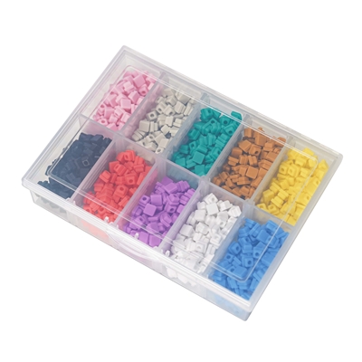 DeepCool PIXEL 10 Customisable Silicone Bits- Create Vibrant 8-Bit Mosaic Artwork with 10 Colour Options, Compatible with Multiple DeepCool Cases image 5