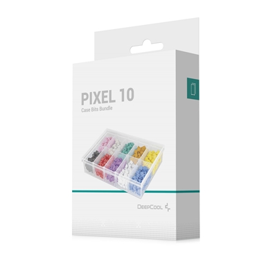 DeepCool PIXEL 10 Customisable Silicone Bits- Create Vibrant 8-Bit Mosaic Artwork with 10 Colour Options, Compatible with Multiple DeepCool Cases image 6