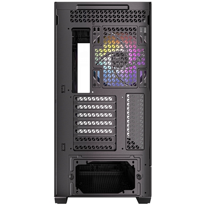 Antec C7 ARGB Mid Tower Tempered Glass PC Gaming Case - Black, 3x 120mm & 1x 140mm ARGB Fans, USB 3.2 Gen2, EATX/ATX/mATX/mITX Support image 3