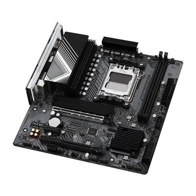 ASRock B650M-HDV/M.2 AMD AM5 Socket Motherboard, Micro-ATX, 2x DDR5 Slots, 2x M.2 Sockets, Fitted I/O Shield, 2.5GbE LAN, 1x DisplayPort / 1x HDMI Port image 4