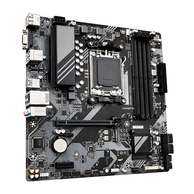 Gigabyte A620M DS3H Ultra Durable AMD AM5 Socket Motherboard, Micro-ATX, 4x DDR5 Slots, 1x M.2 Socket, 1x USB-C Port, GbE LAN, 1x D-Sub / 1x DisplayPort / 1x HDMI Port image 3