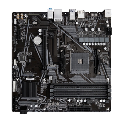 Gigabyte B550M K Ultra Durable AMD AM4 Socket Motherboard, Micro-ATX, 4x DDR4 Slots, 2x M.2 Sockets, GbE LAN, 1x DisplayPort / 1x HDMI Port image 4