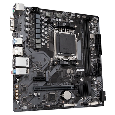 Gigabyte B650M S2H Ultra Durable AMD AM5 Socket Motherboard, Micro-ATX, 2x DDR5 Slots, 1x M.2 Socket, GbE LAN, 1x D-Sub / 1x DisplayPort / 1x HDMI Port image 3