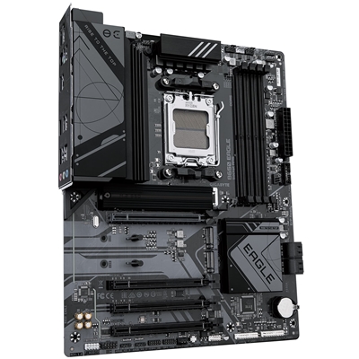 Gigabyte B650 EAGLE AMD AM5 Socket Motherboard, ATX, 4x DDR5 Slots, 3x M.2 Sockets, Fitted I/O Shield, GbE LAN, 1x DisplayPort / 1x HDMI Port image 3