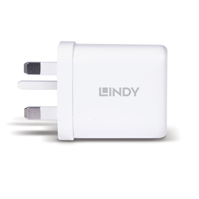 LINDY 73427 65W USB Type C GaN Charger UK Plug image 4