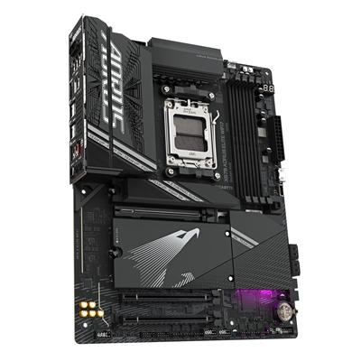 Gigabyte X870 AORUS ELITE WIFI7 AMD AM5 Socket Motherboard, ATX, 4x DDR5 Slots, 4x M.2 Sockets, Fitted I/O Shield, 2.5GbE LAN, Wi-Fi 7, 1x HDMI Port / 2x USB-C (USB4) image 3