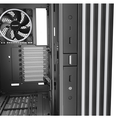 be-quiet! Light Base 900 FX, Black, Full Tower E-ATX Case, Massive ARGB LED Strip, Full Windowed Design, 4 Light Wings 140mm PWM fans included image 6