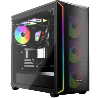 Be Quiet! LIGHT WINGS LX 120mm PWM High-Speed Case Fan, Rifle Bearing, 9 optimized fan blades with perfect angle for extraordinary air pressure, 3 Years Warranty image 2