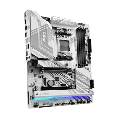 ASRock X870 PRO RS AMD AM5 Socket Motherboard, ATX, 4x DDR5 Slots, 3x M.2 Sockets, Fitted I/O Shield, 2.5GbE LAN, 1x HDMI Port / 2x USB-C (USB4) image 4
