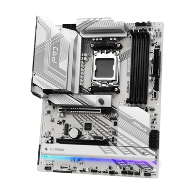 ASRock X870 PRO RS AMD AM5 Socket Motherboard, ATX, 4x DDR5 Slots, 3x M.2 Sockets, Fitted I/O Shield, 2.5GbE LAN, 1x HDMI Port / 2x USB-C (USB4) image 5