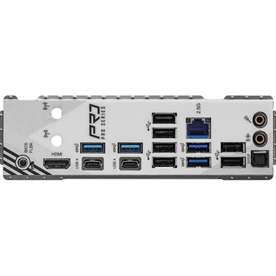 ASRock X870 PRO RS AMD AM5 Socket Motherboard, ATX, 4x DDR5 Slots, 3x M.2 Sockets, Fitted I/O Shield, 2.5GbE LAN, 1x HDMI Port / 2x USB-C (USB4) image 6