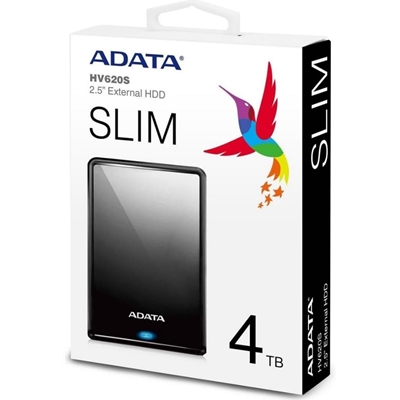 Adata HV620S 4TB USB 3.1 2.5 Inch Portable External Hard Drive, Black image 5
