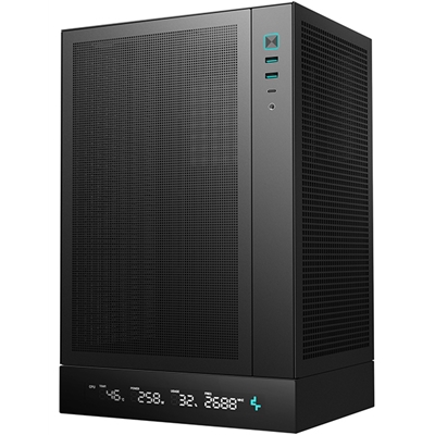 Deepcool CH170 Digital Mini-ITX Case - High Airflow, Supports Water Cooling, Ultra-Quiet Operation, Compact Design for Efficient Space Management image 3