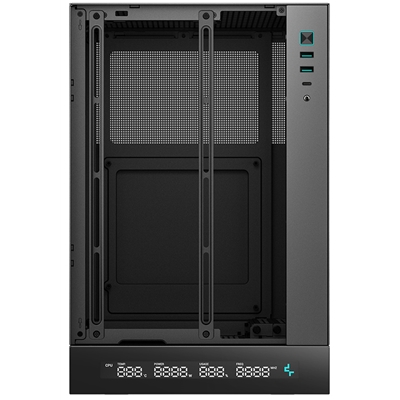 Deepcool CH170 Digital Mini-ITX Case - High Airflow, Supports Water Cooling, Ultra-Quiet Operation, Compact Design for Efficient Space Management image 5