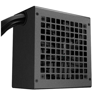 DeepCool PF400 80 PLUS Standard Power Supply 400W, Silent Hydraulic Bearing Fan, Reliable Protection, Flat Black Cables, 85% Efficiency image 5