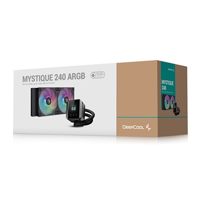 DeepCool Mystique 240 CPU Cooler, ARGB, Personalized Cooling with 2.8" TFT LCD Screen and Enhanced Pump Performance, 5 year warranty image 6