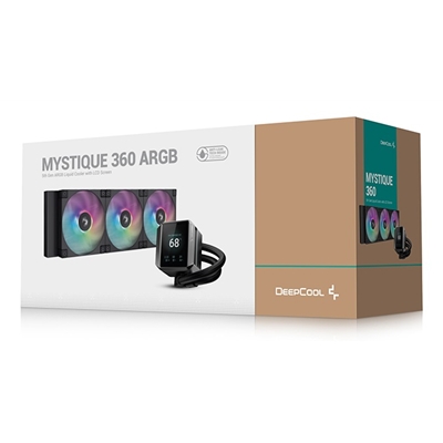DeepCool Mystique 360 CPU Cooler, ARGB, Personalized Cooling with 2.8" TFT LCD Screen and Enhanced Pump Performance, 5 year warranty image 6