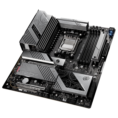 ASRock X870E TAICHI LITE AMD AM5 Socket Motherboard, E-ATX, 4x DDR5 Slots, 4x M.2 Sockets, Fitted I/O Shield, 5GbE LAN, Wi-Fi 7, 1x HDMI Port / 2x USB-C (USB4) image 5