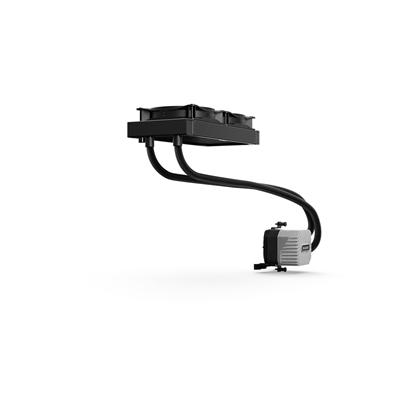 be quiet! Light Loop 240mm Liquid Cooler - High-Performance ARGB All-in-One Water Cooling System with Dual Light Wings LX PWM Fans image 4