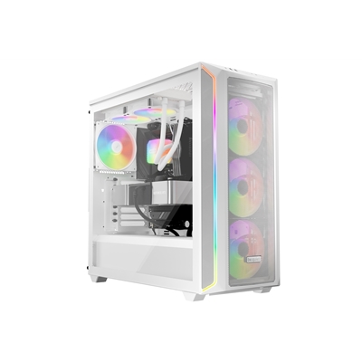 be quiet! Light Wings LX 120mm PWM High-Speed Fan, ARGB Lighting, White, Ultra-Quiet Operation, High Airflow, Rifle Bearing, Daisy-Chaining Support, 3-Pack image 2