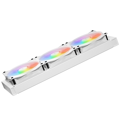 be quiet! Light Wings LX 120mm PWM High-Speed Fan, ARGB Lighting, White, Ultra-Quiet Operation, High Airflow, Rifle Bearing, Daisy-Chaining Support, 3-Pack image 3
