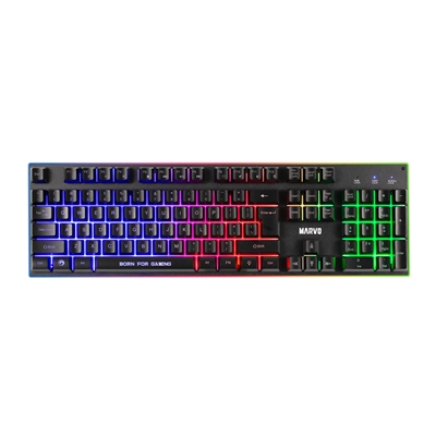 Marvo Scorpion CM416 Loot 40 4 in 1 RGB Gaming UK Layout Keyboard, Mouse, Headset and Mat Bundle (Black) image 2