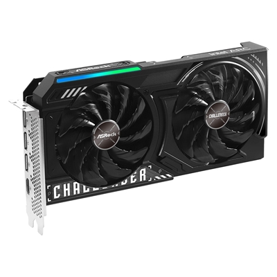 ASRock Intel Arc B580 Challenger OC 12GB GDDR6 Graphics Card, 2740 MHz Base Clock, Dual Fan, 3x DisplayPorts / 1x HDMI Port image 3