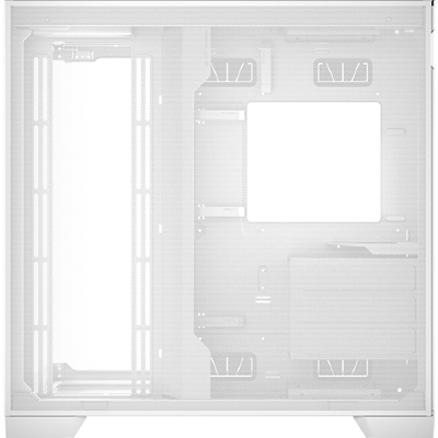 ANTEC Constellation C8 Dual Chamber Case, Gaming, White, Full Tower, 2 x USB 3.0 / 1 x USB Type-C, Seamless Left and Front Tempered Glass Side Panel, E-ATX, ATX, Micro ATX, ITX image 6