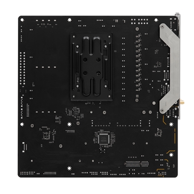 ASRock B850M Riptide WiFi AMD AM5 Socket Motherboard, Micro-ATX, 4x DDR5 Slots, 3x M.2 Sockets, Fitted I/O Shield, 2.5GbE LAN, Wi-Fi 7, 1x DisplayPort / 1x HDMI Port image 2