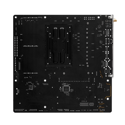 ASRock B850M Pro RS WiFi AMD AM5 Socket Motherboard, Micro-ATX, 4x DDR5 Slots, 3x M.2 Sockets, Fitted I/O Shield, 2.5GbE LAN, Wi-Fi 6E, 1x DisplayPort / 1x HDMI Port image 2