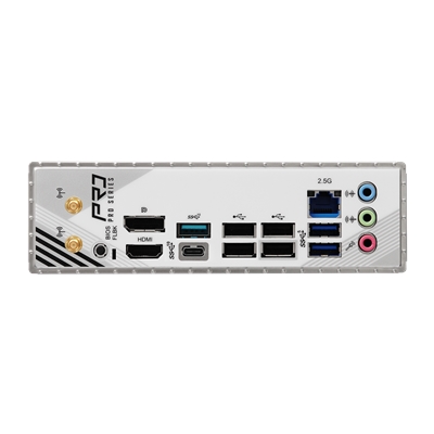 ASRock B850M Pro RS WiFi AMD AM5 Socket Motherboard, Micro-ATX, 4x DDR5 Slots, 3x M.2 Sockets, Fitted I/O Shield, 2.5GbE LAN, Wi-Fi 6E, 1x DisplayPort / 1x HDMI Port image 5