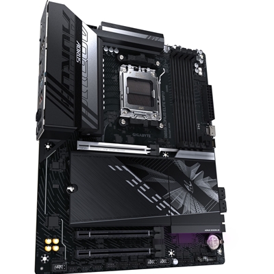 Gigabyte B850 AORUS ELITE WIFI7 AMD AM5 Socket Motherboard, ATX, 4x DDR5 Slots, 3x M.2 Sockets, 2x USB-C Port, Fitted I/O Shield, 2.5GbE LAN, Wi-Fi 7, 1x DisplayPort / 1x HDMI Port image 3