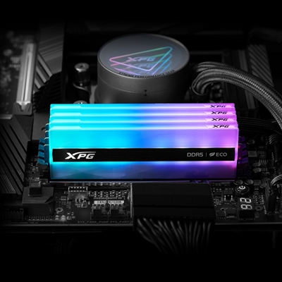 Adata LANCER NEON AX5U7200C3416G-DCLANRSG DDR5 7200MHz, 32GB, (2 x 16GB) CL34, 1.4v, Retail, Silver RGB System Memory, Using Eco-Friendly Material image 5