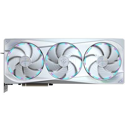 Gigabyte NVIDIA GeForce RTX 5080 AORUS MASTER ICE 16GB GDDR7 Graphics Card, 10752 CUDA Cores, 2805 MHz Core Clock, Triple Fan, White, RGB, 3x DisplayPorts / 1x HDMI Port image 5