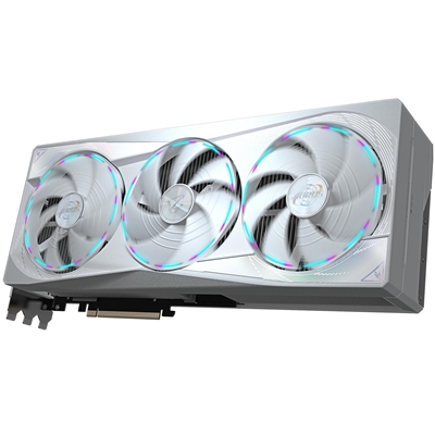 Gigabyte NVIDIA GeForce RTX 5080 AORUS MASTER ICE 16GB GDDR7 Graphics Card, 10752 CUDA Cores, 2805 MHz Core Clock, Triple Fan, White, RGB, 3x DisplayPorts / 1x HDMI Port image 6