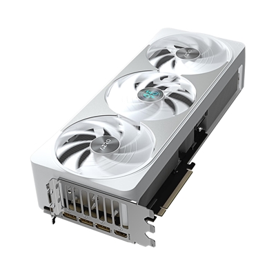 Gigabyte NVIDIA GeForce RTX 5070 Ti AERO OC 16GB GDDR7 Graphics Card, 8960 CUDA Cores, 2588 MHz Core Clock, Triple Fan, White, RGB, 3x DisplayPorts / 1x HDMI Port image 6