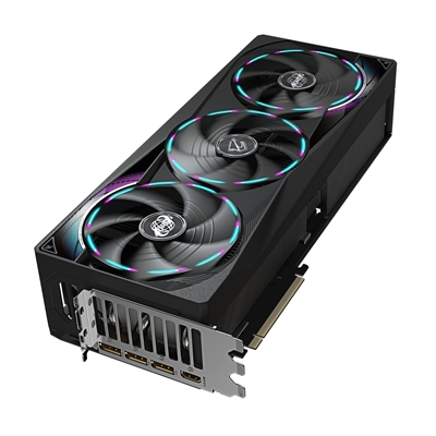 Gigabyte NVIDIA GeForce RTX 5070 Ti AORUS MASTER 16GB GDDR7 Graphics Card,  8960 CUDA Cores, 2588 MHz Core Clock, Triple Fan, RGB, 3x DisplayPorts / 1x HDMI Port image 4