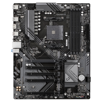 Gigabyte B550 EAGLE AMD AM4 Socket Motherboard, ATX, 4x DDR4 Slots, 2x M.2 Sockets, GbE LAN, 1x HDMI Port image 2
