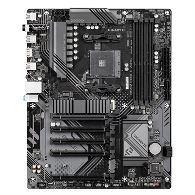 Gigabyte B550 EAGLE WIFI6 AMD AM4 Socket Motherboard, ATX, 4x DDR4 Slots, 2x M.2 Sockets, GbE LAN, Wi-Fi 6, 1x HDMI Port image 2