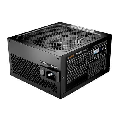 be quiet! Power Zone 2 1000W PSU - 80 PLUS Platinum, Semi-Passive Cooling, Pure Wings 3 Fan, PCIe 5.1/ATX 3.1 Compatibility, 10-Year Warranty image 3