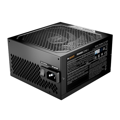 be quiet! Power Zone 2 750W PSU - 80 PLUS Platinum, Semi-Passive Cooling, Pure Wings 3 Fan, PCIe 5.1/ATX 3.1 Compatibility, 10-Year Warranty image 3